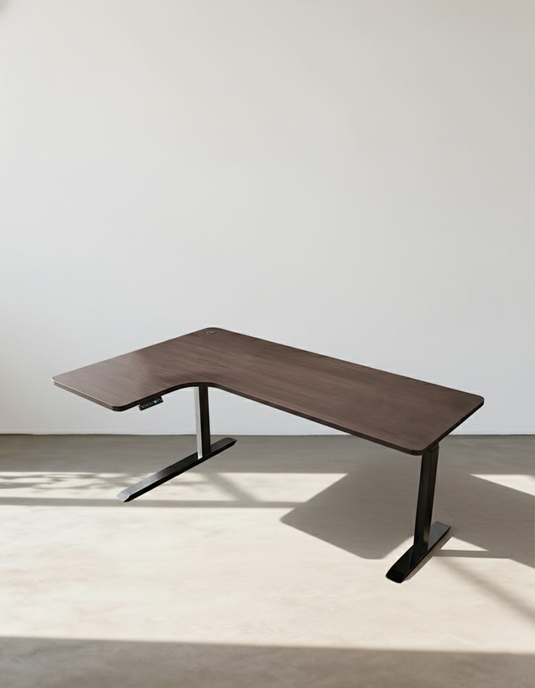 D'Amico Electric Standing Office Desk, Computer Corner Desk