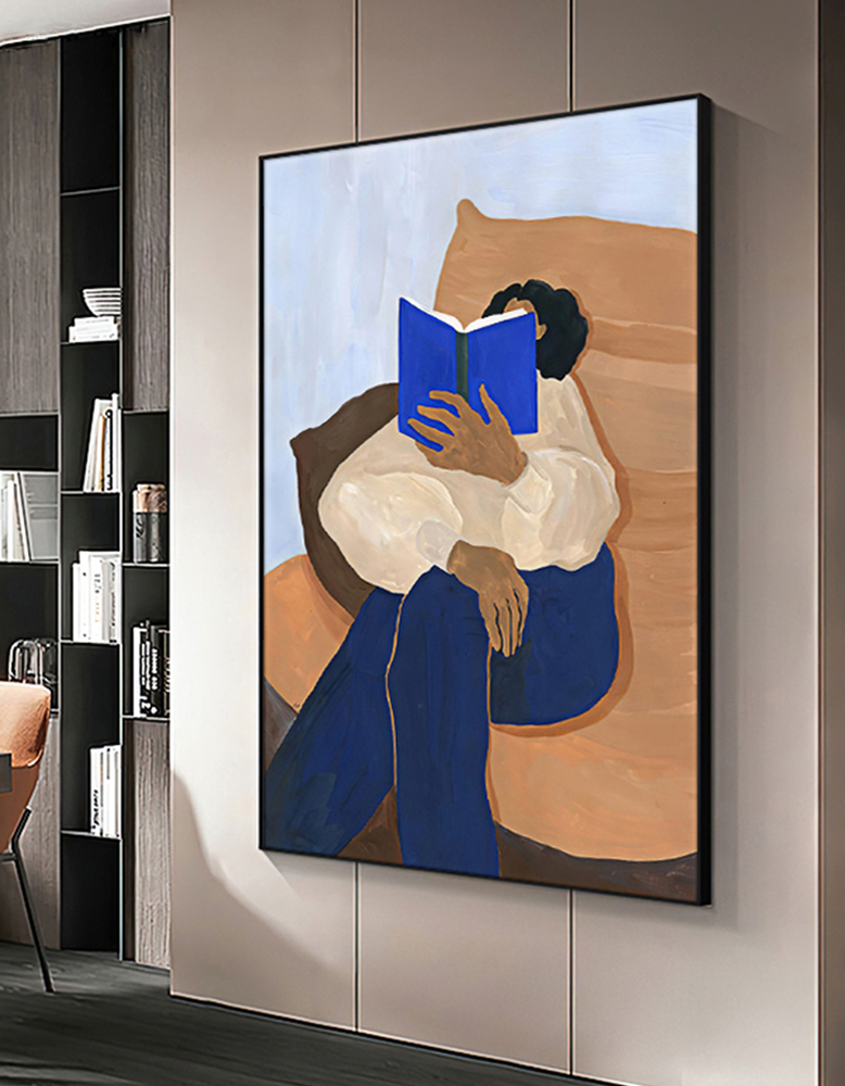 Anselm Wall Art For Living Room: A Woman