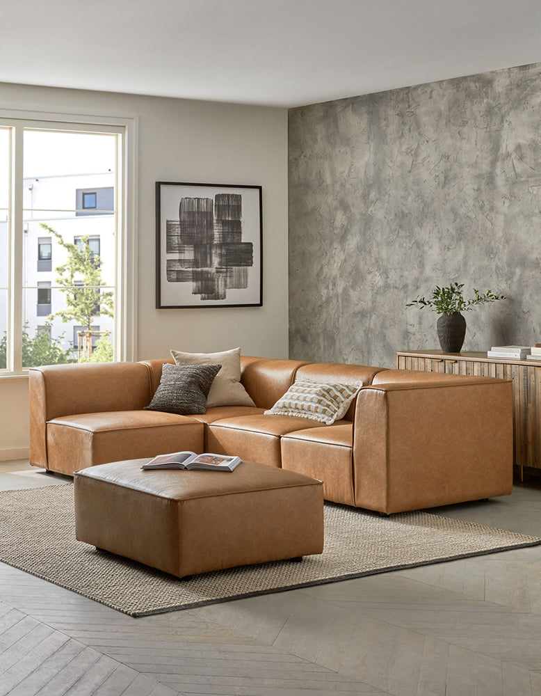 Van Dyke Modular Sofa, Three Seater Corner Sofa