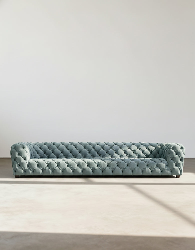 Gunter Three Seater Sofa, Velvet
