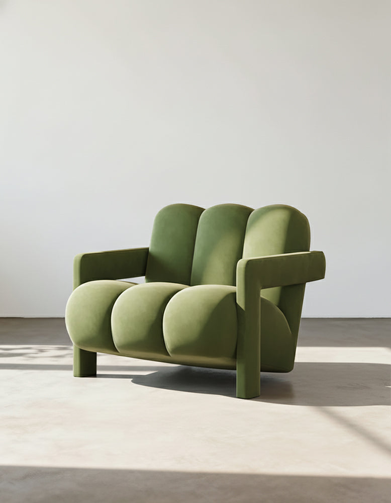 Zenith Armchair, Green