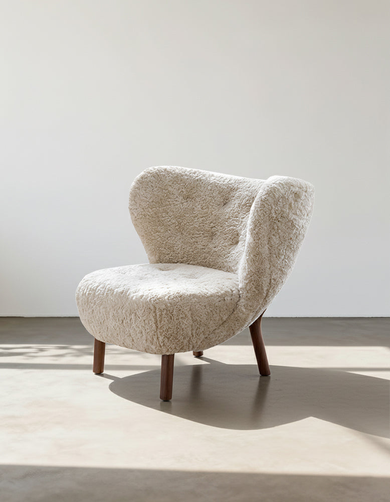 Classic Little Fitz Lounge Chair, Short Hair