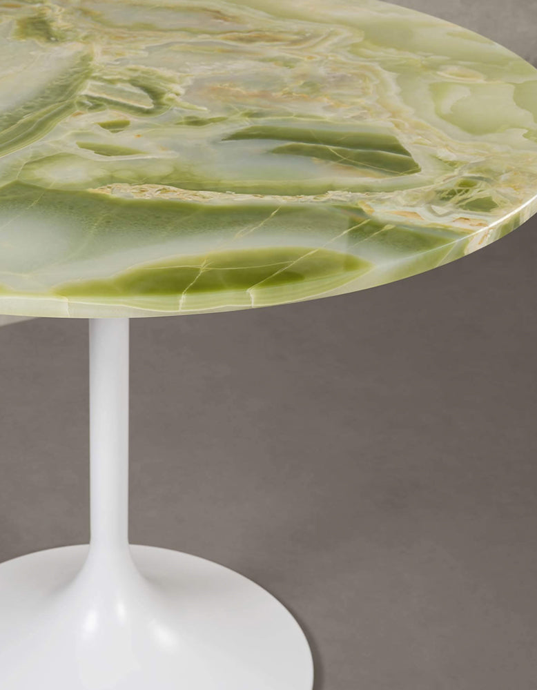 Langenfeld Round Dining Table, Marble