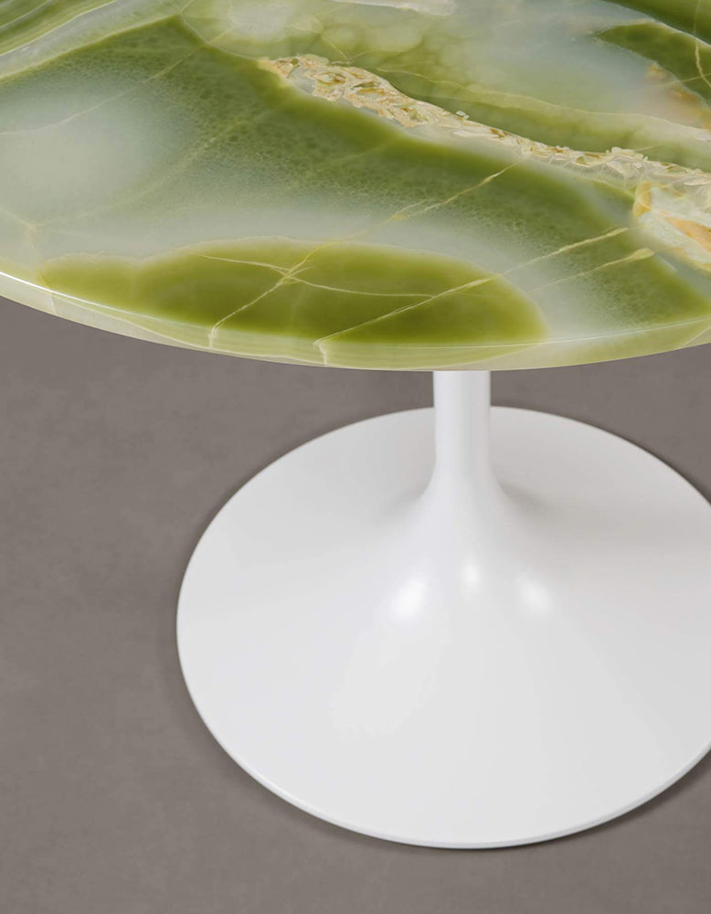 Langenfeld Round Dining Table, Marble