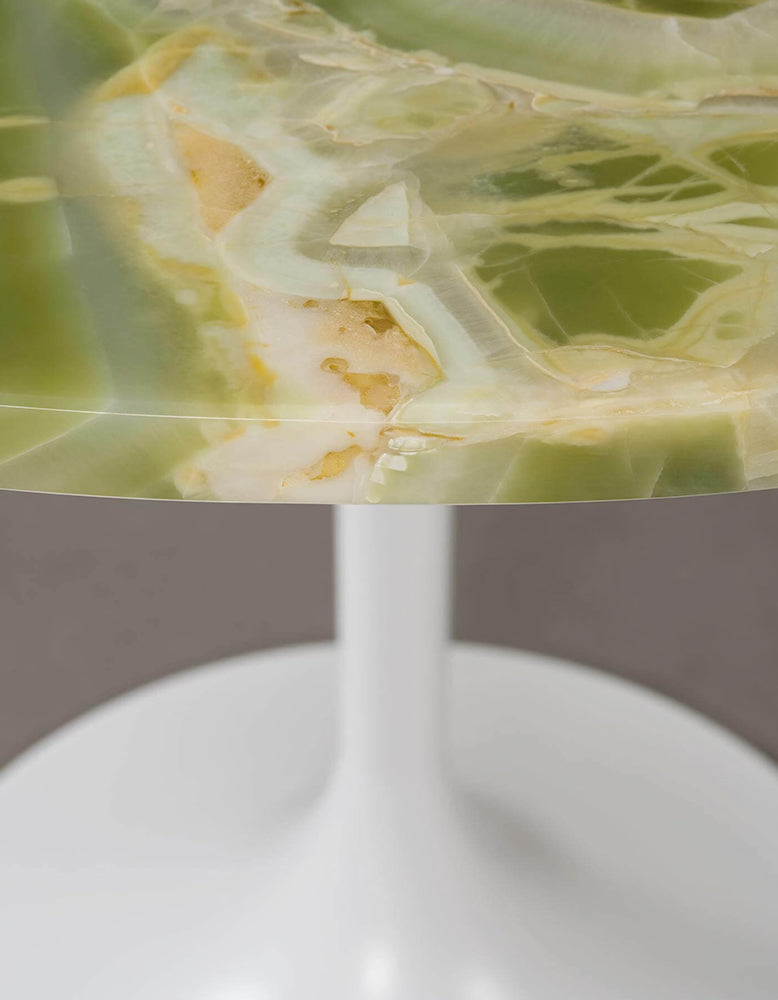 Langenfeld Round Dining Table, Marble