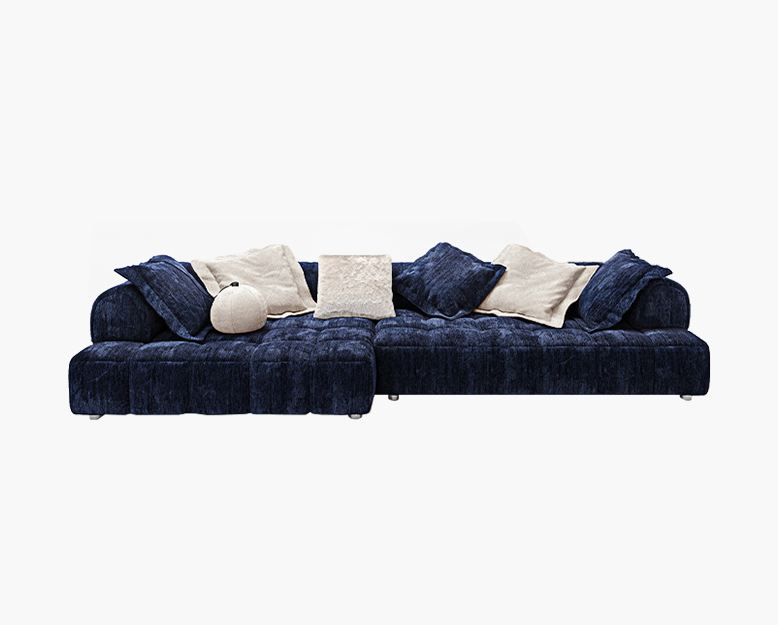 Dashiell Three / Four Seater Sofa, Blue