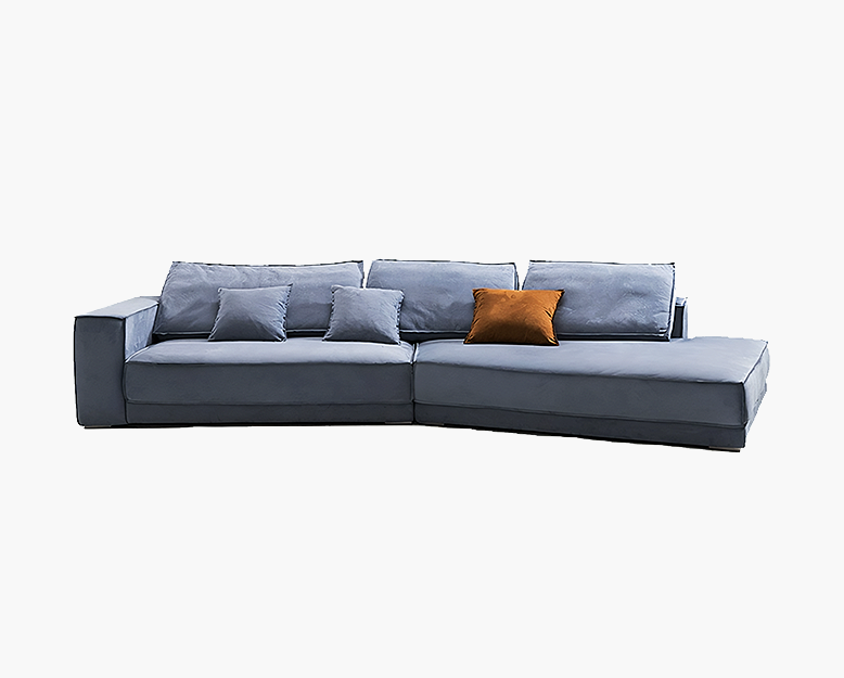 Grover Three Seater Sofa, Suedue