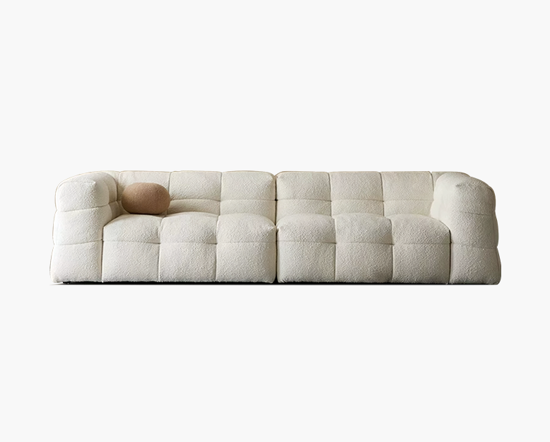 Ikaros Three Seater / Four Seater Cloud Sofa, Boucle