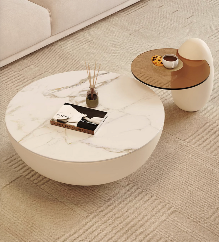 Oliver Nesting Coffee Table | Modern Marble Coffee Table | DC Concept