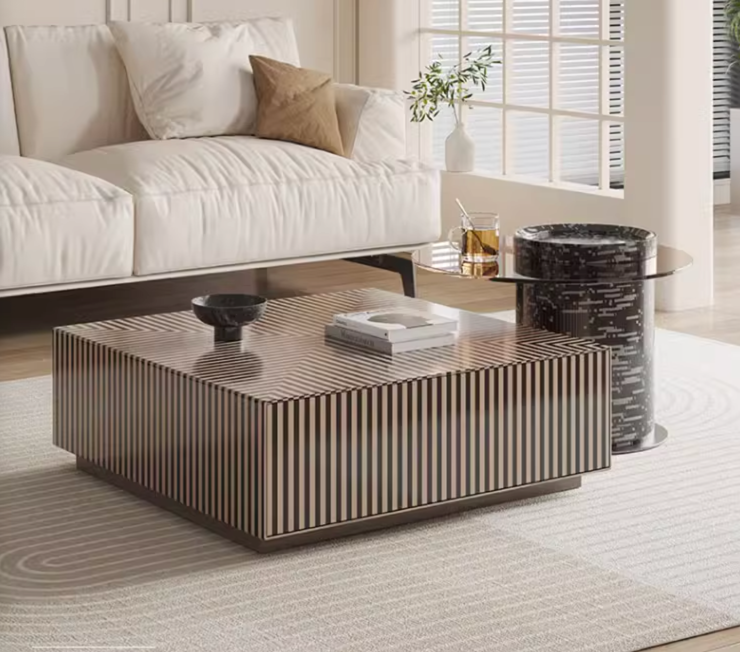 Evelyn Coffee Table Set｜ DC Concept