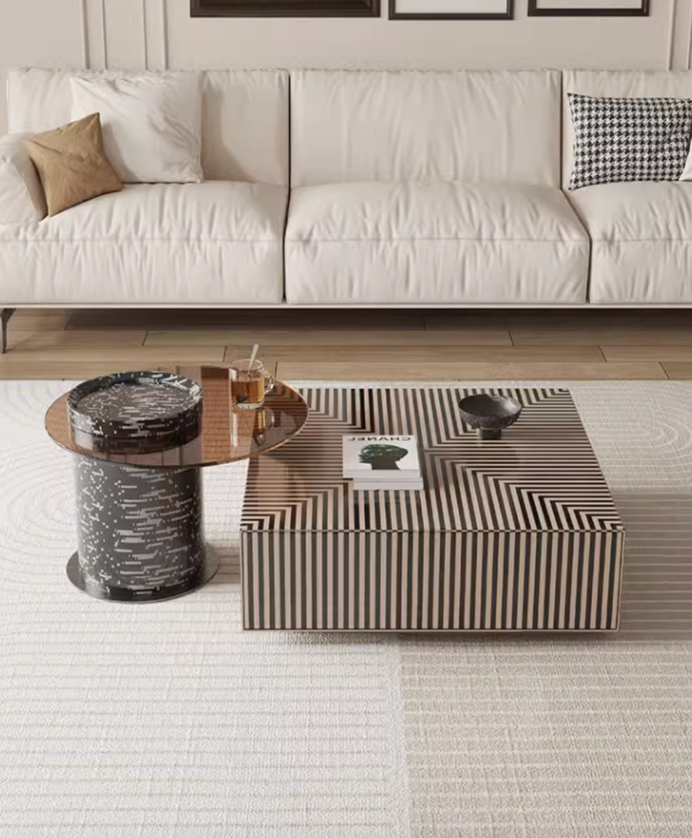 Evelyn Coffee Table Set｜ DC Concept