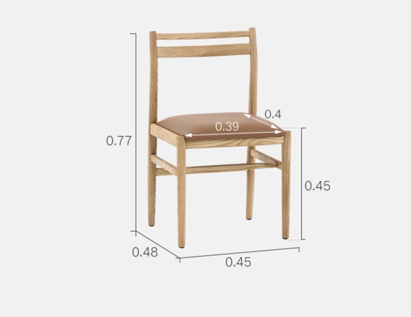 Classical Itao Dining Chair, Oak｜ DC Concept