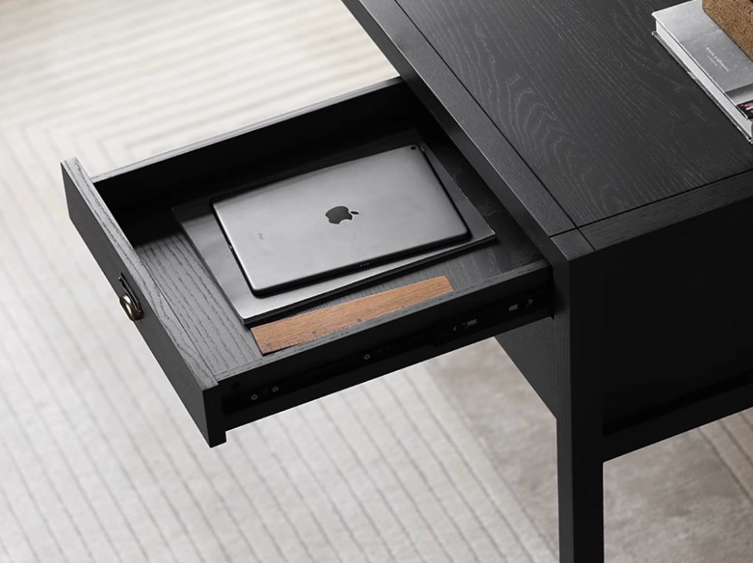 Jottergoods Office Desk, Black｜ DC Concept