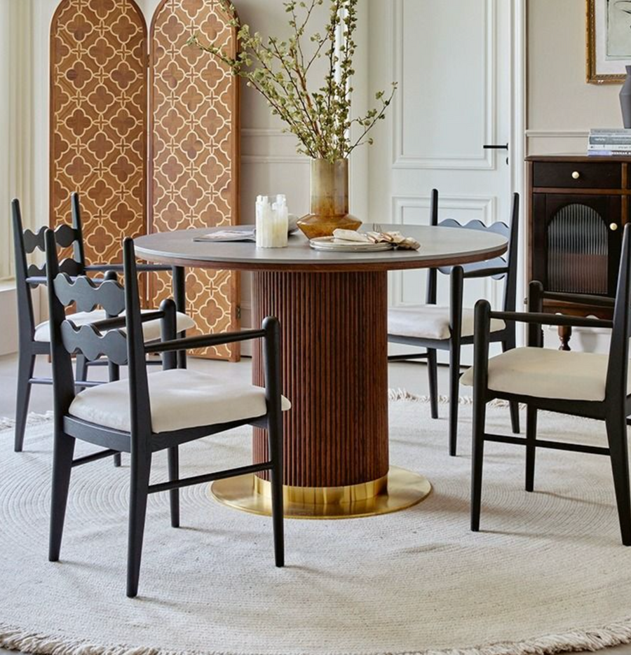 Bek Round Dining Table | Round Or Rectangle Dining Table – DC Concept