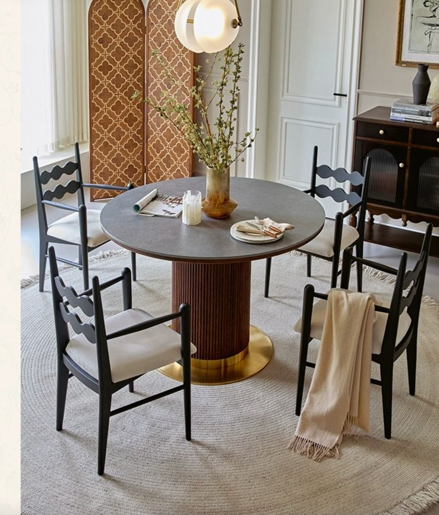 Bek Round Dining Table | Round Or Rectangle Dining Table – DC Concept