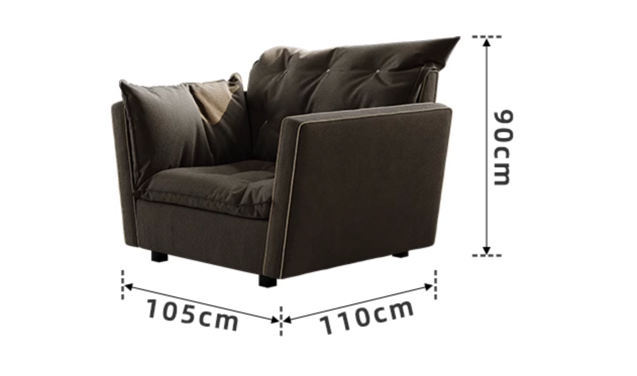 Sorrento Armchair, Two Seater Sofa, Three Seater Sofa