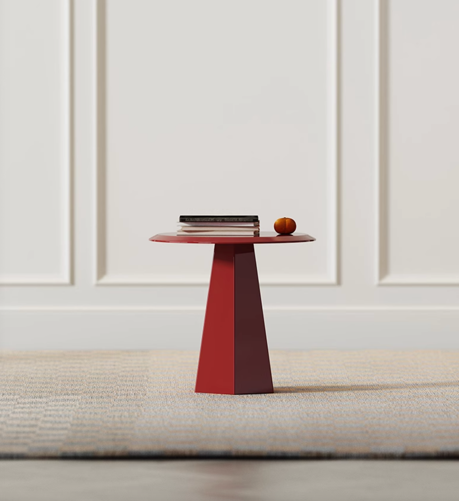 Abbott Side Table, Red