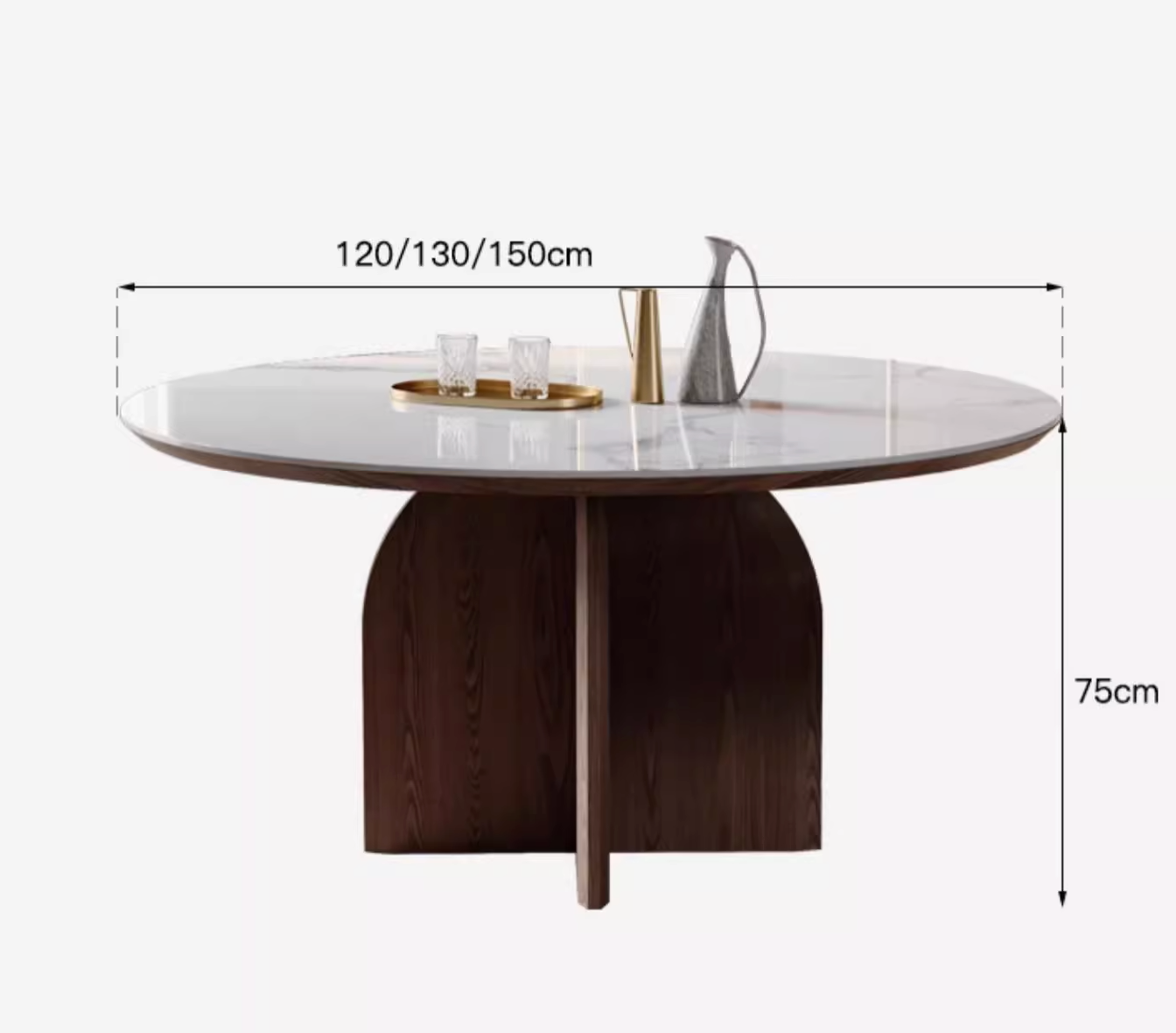 Dunlap Dining Table, Sintered Stone