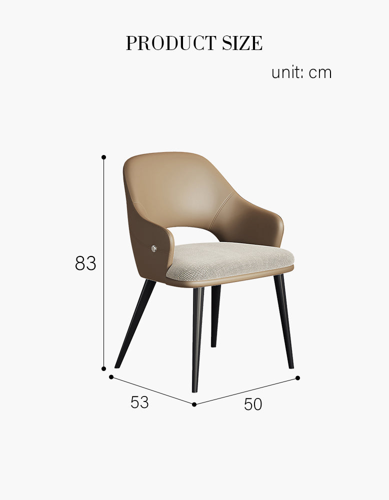 Bianchi Dining Chair, Leather