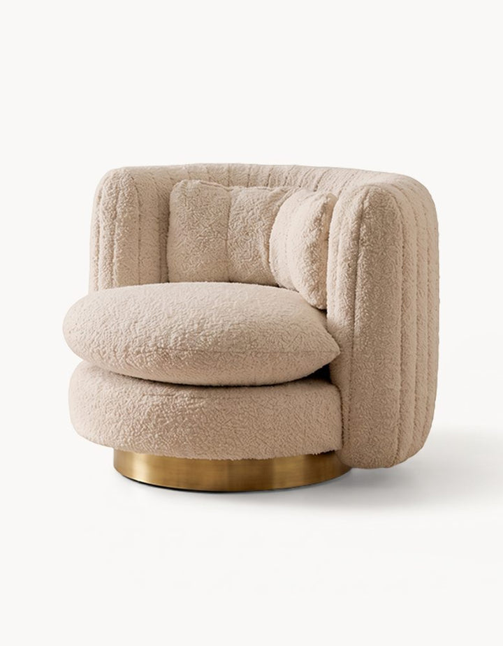Dino Armchair, With Swivel Base