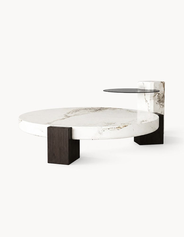 Darby Coffee Table Set, Marble