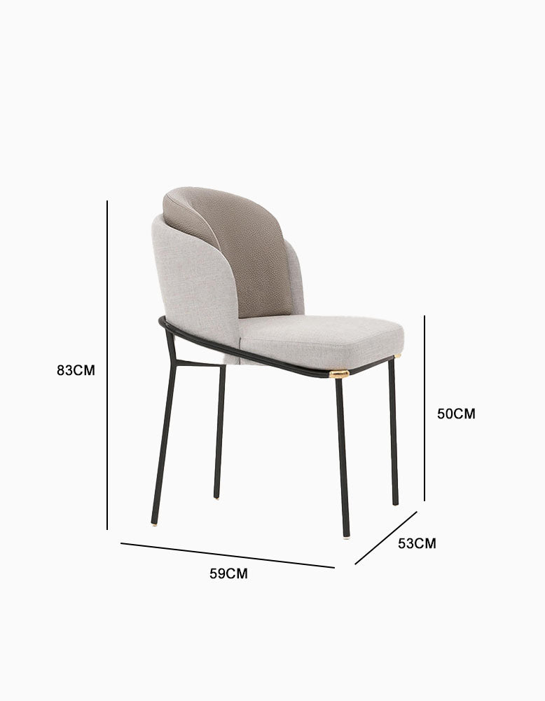 Y7 Velvet Dining Chair｜ DC Concept