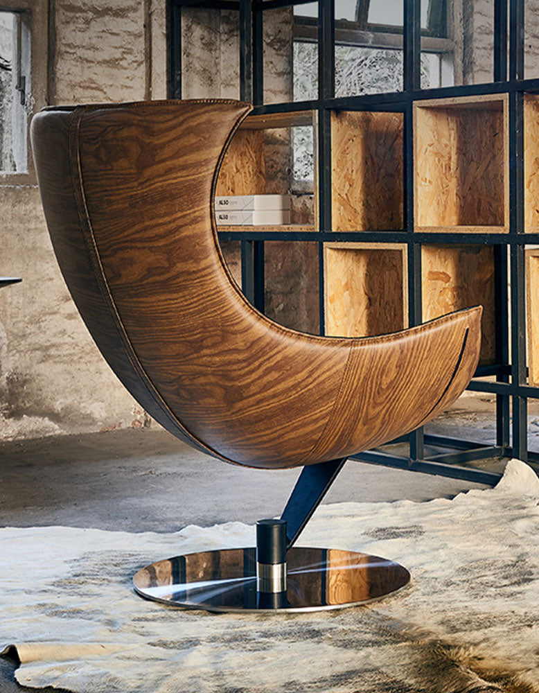 Warren Design Coconut Chair, Real Leather｜ DC Concept