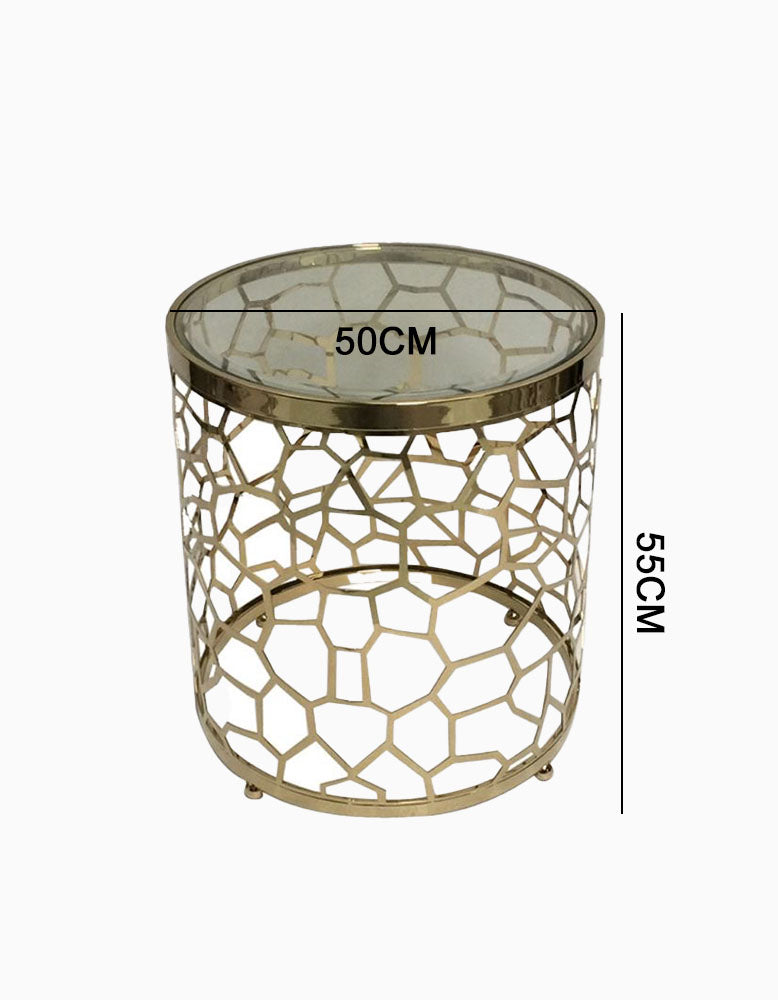 Nested Glass Side Table｜ DC Concept