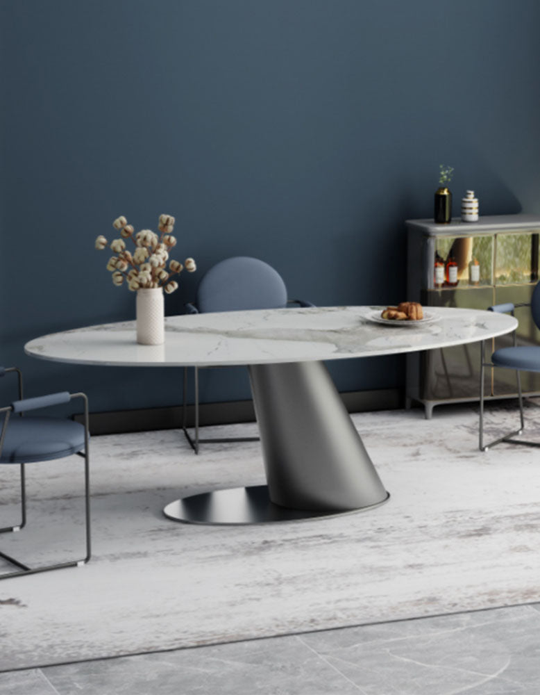Stylish Dining Table Set, Marble｜ DC Concept